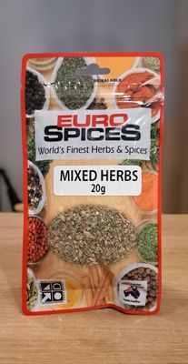 Euro Spice Mixed Herbs (20g)