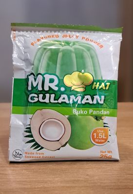 Mr Hat Gulaman Buko Pandan (25g)