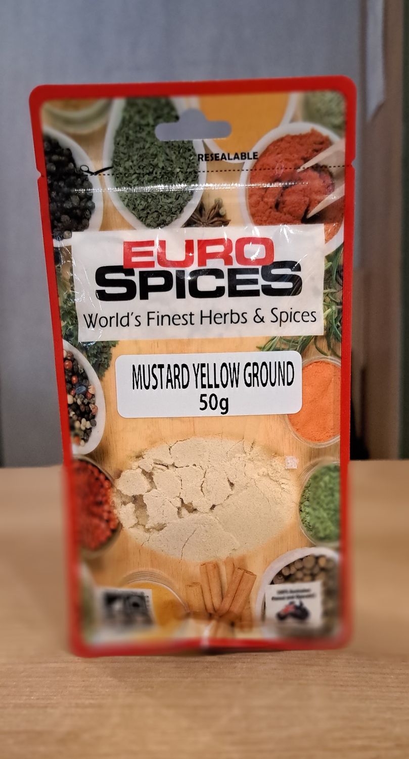 Euro Spice Mustard Yellow Ground (50g)