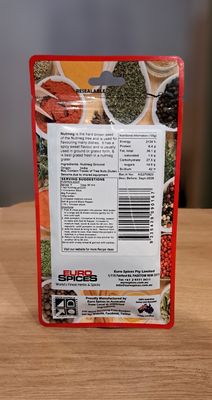 Euro Spice Nutmeg Ground (40g)