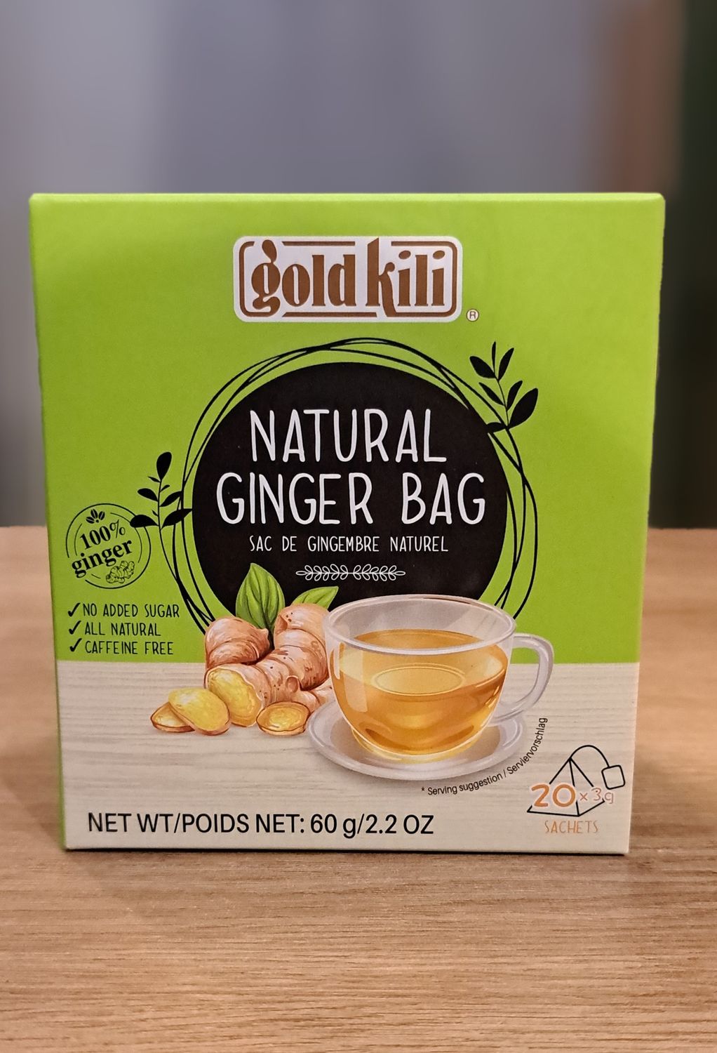 Gold Kili Natural Ginger Bag