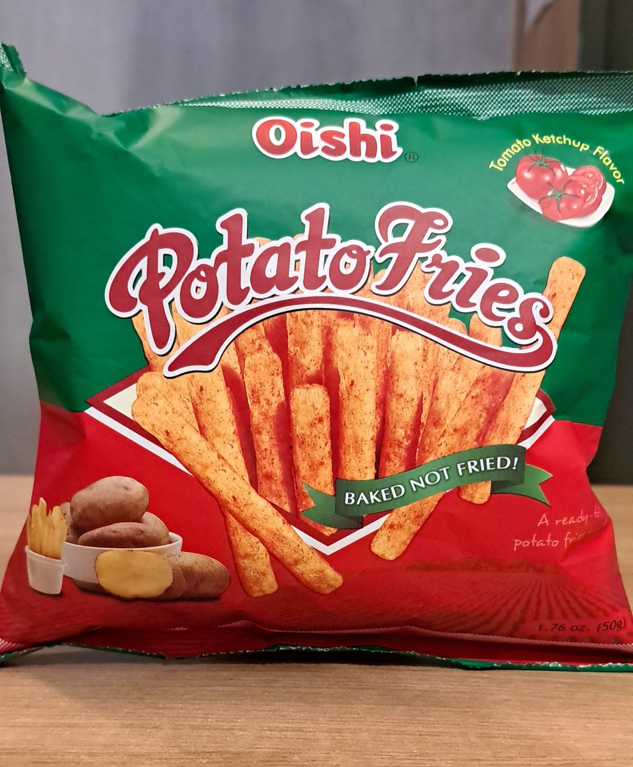 Oishi Potato Fries Tomato Ketchup )50g)