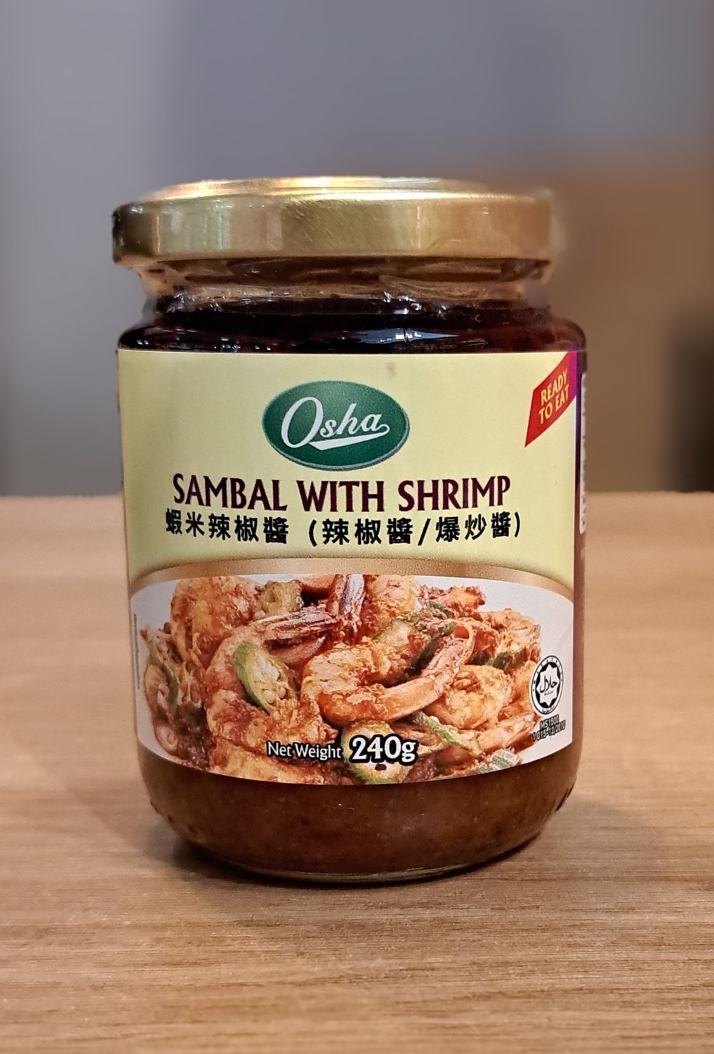 OSHA Sambal with Shrimp (240g)