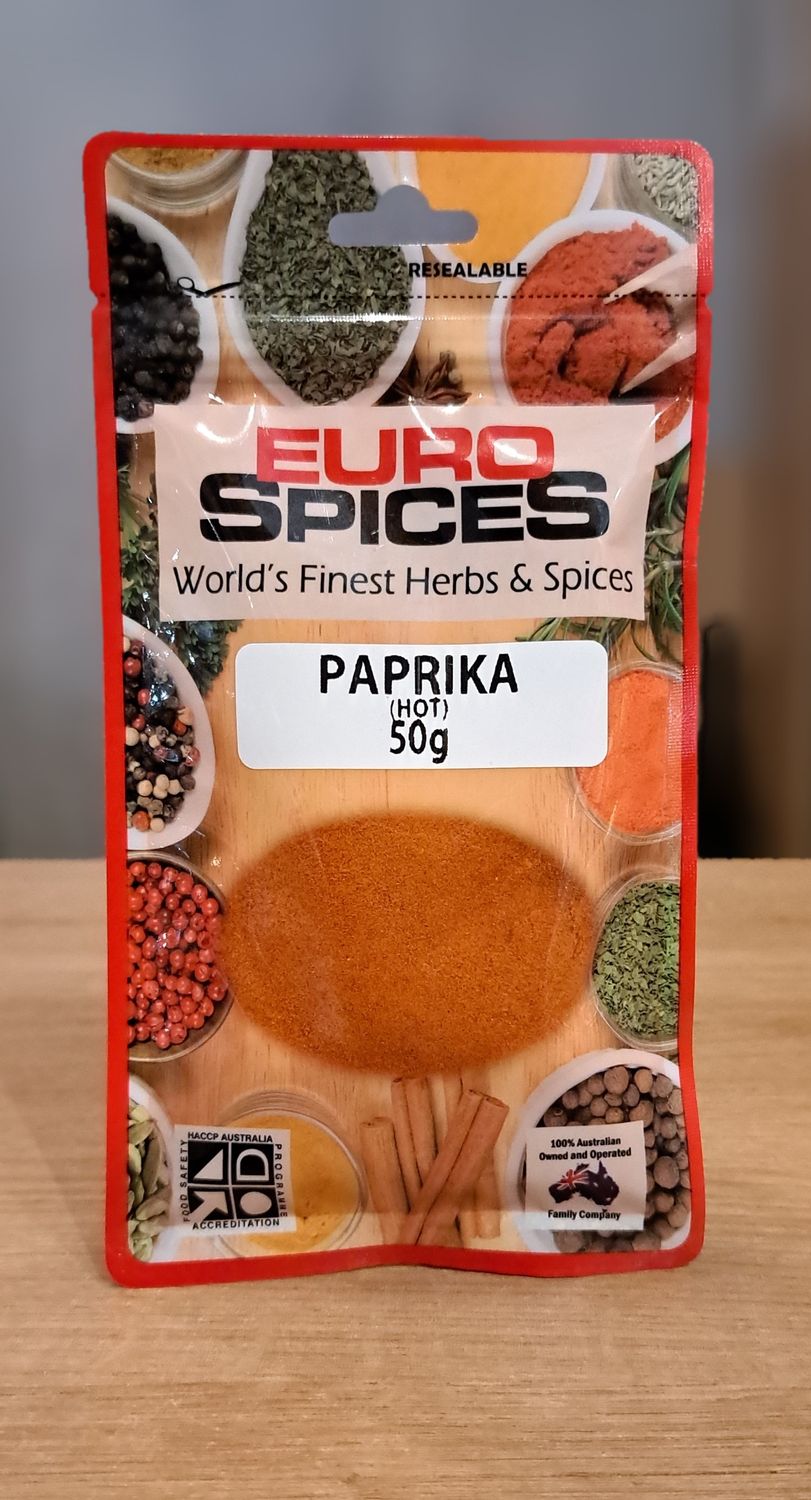 Euro Spice Paprika Hot (50g)