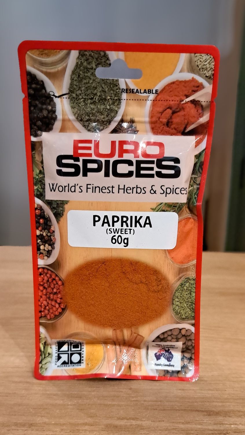 Euro Spice Paprika Sweet (60g)