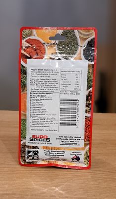 Euro Spice Pepper Steak Seasoning (50g)
