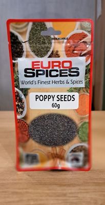 Euro spice Poppy Seeds (60g)