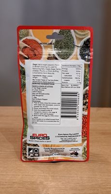 Euro Spice Sage Leaves (24g)