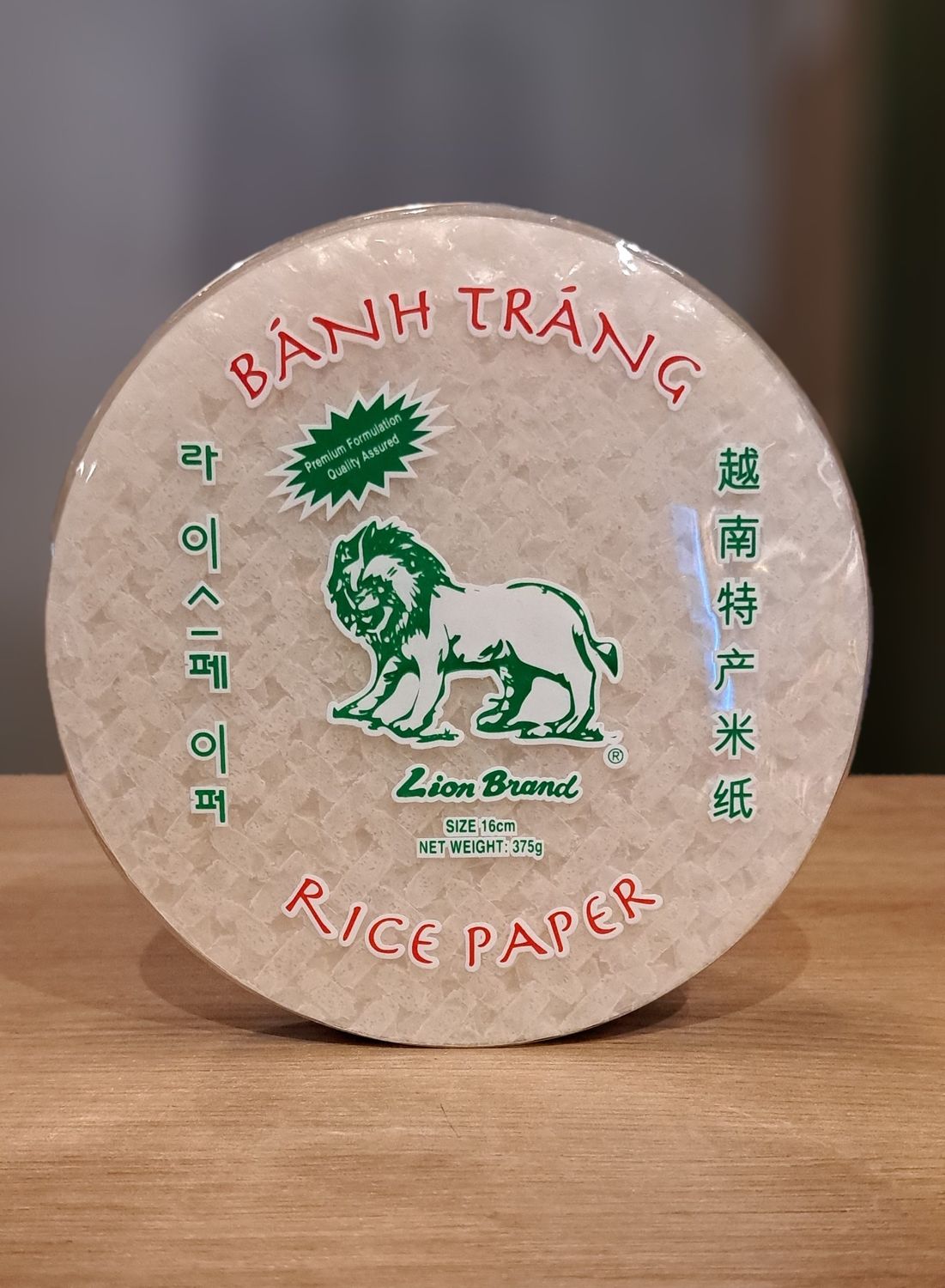 Lion Brand Rice Paper 16cm (375g)