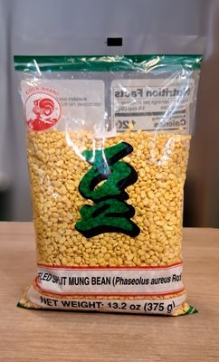 Cock Brand Peeled Split Mung Bean (375g)
