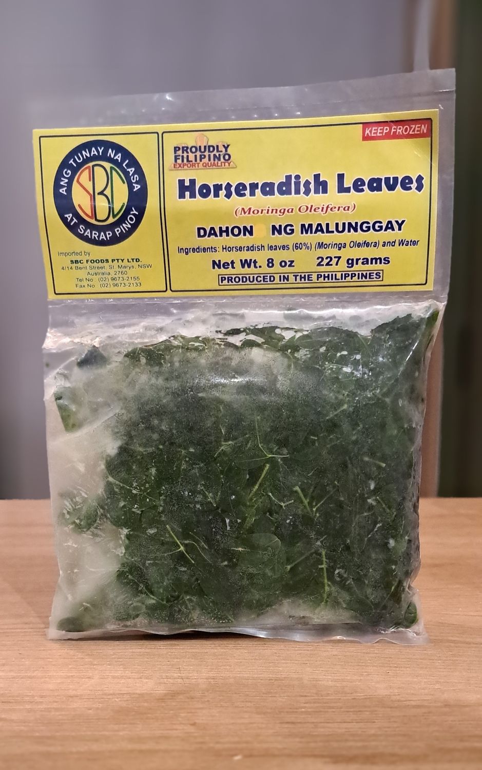 SBC Horseradish Leaves (Malunggay)(227g)