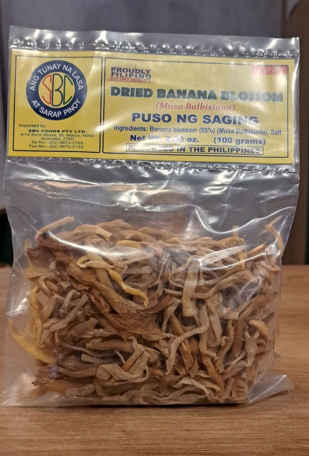 SBC Banana Blossom (100g)