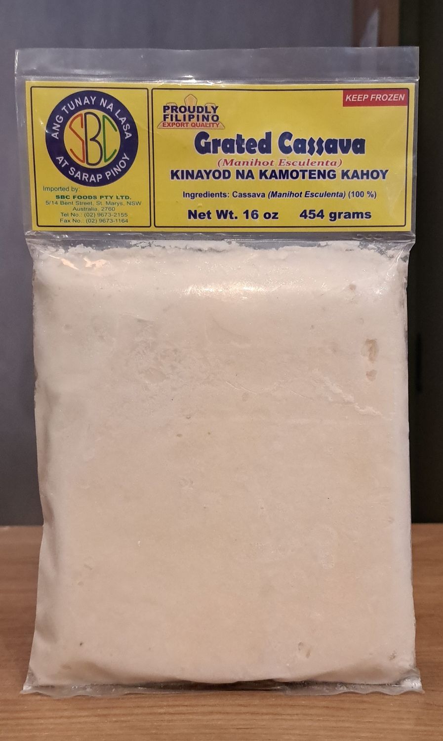 SBC grated Cassava (454g)