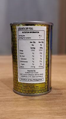 Senorita Dry Pea (155g)