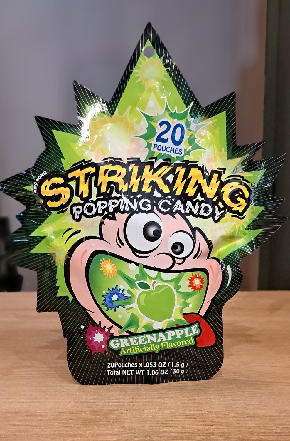 Striking Popping Candy Green Apple (30g)
