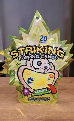 Striking Popping Candy Lemon (30g)