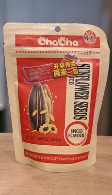 ChaCha Sunflower Seeds Roasted Spiced Flavour (228g)