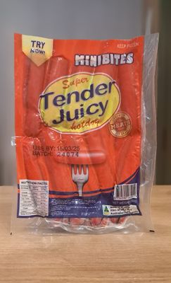Super Tender Juicy Hotdog Minibites (500g)