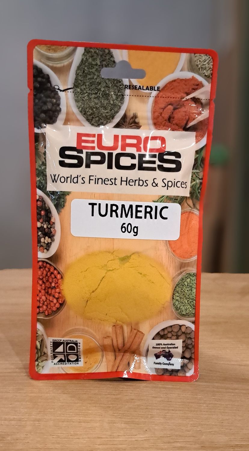 Euro Spice Turmeric (60g)