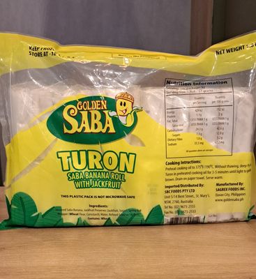 Golden Saba Turon with Jackfruit (1.82kg)