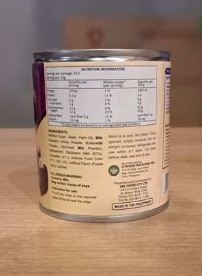 Jersey Ube Sweetened Condense Creamer (390g)