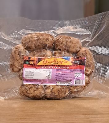 Buchog’s Ylocos Vigan Longganisa Sweet and Spicy (500g)