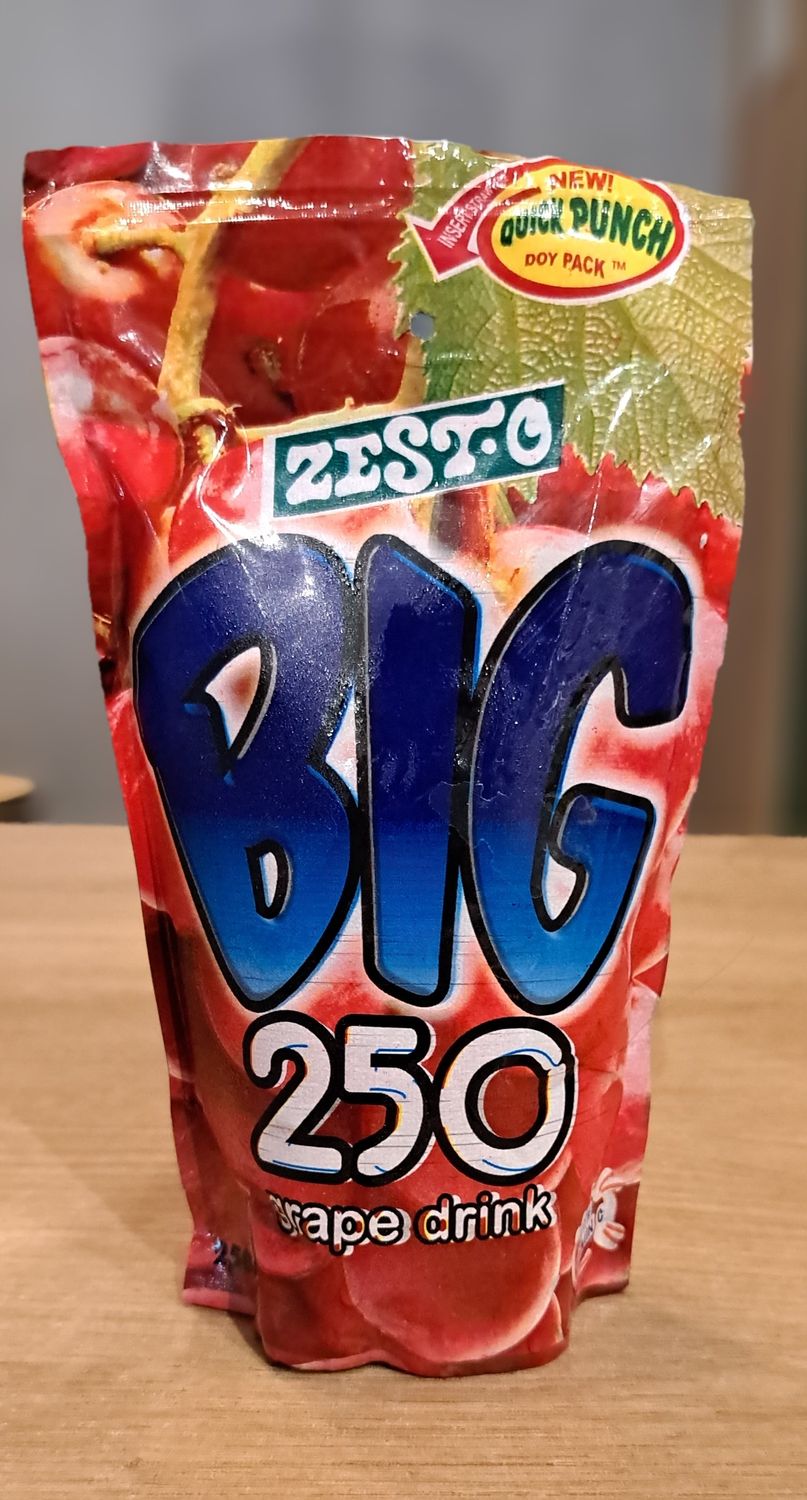 Zest-O Big Grape Drink (250ml)