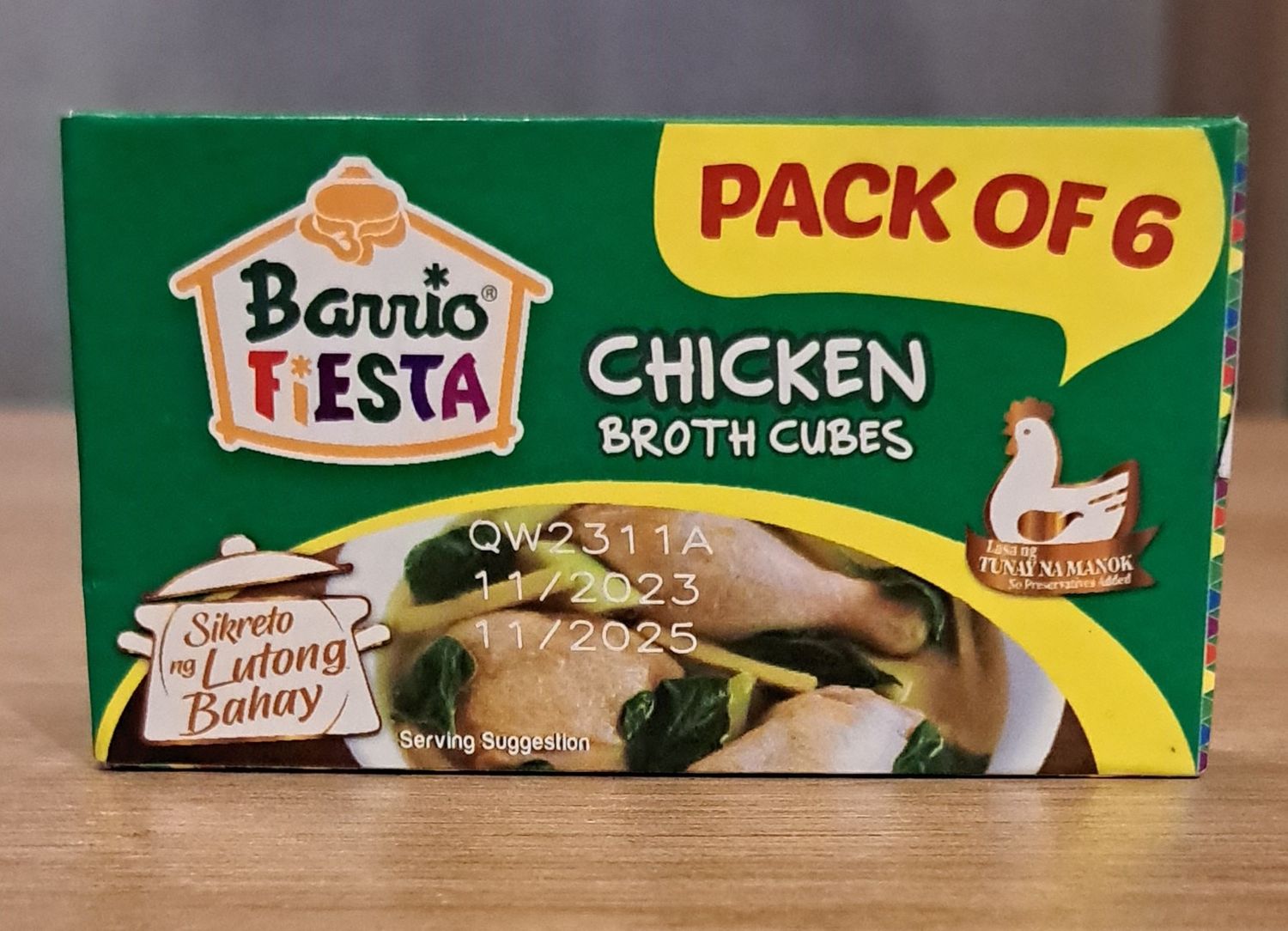 Barrio Fiesta Chicken Cubes (10g)