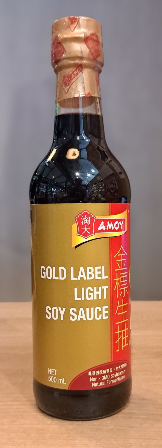 Amoy Gold Label Light Sauce (500ml)