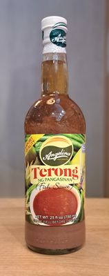 Angelina Pangasinan Terong Fish Sauce (750ml)