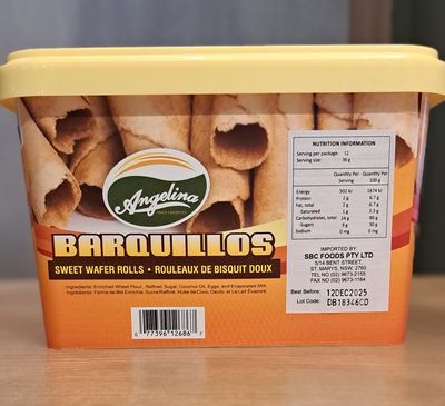 Angelina  Barquillos (450g)