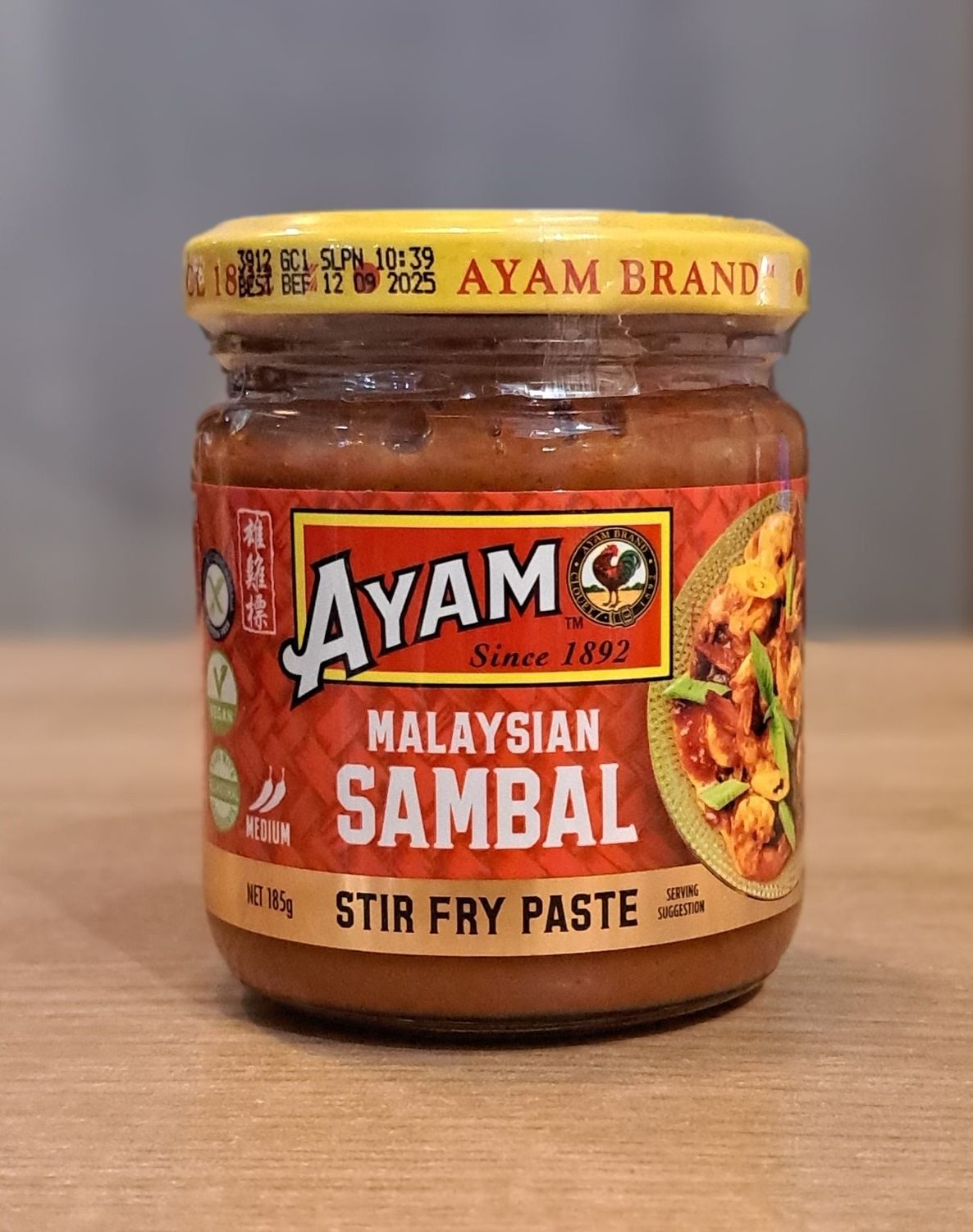 Ayam Sambal Stir Fry Paste (185g)