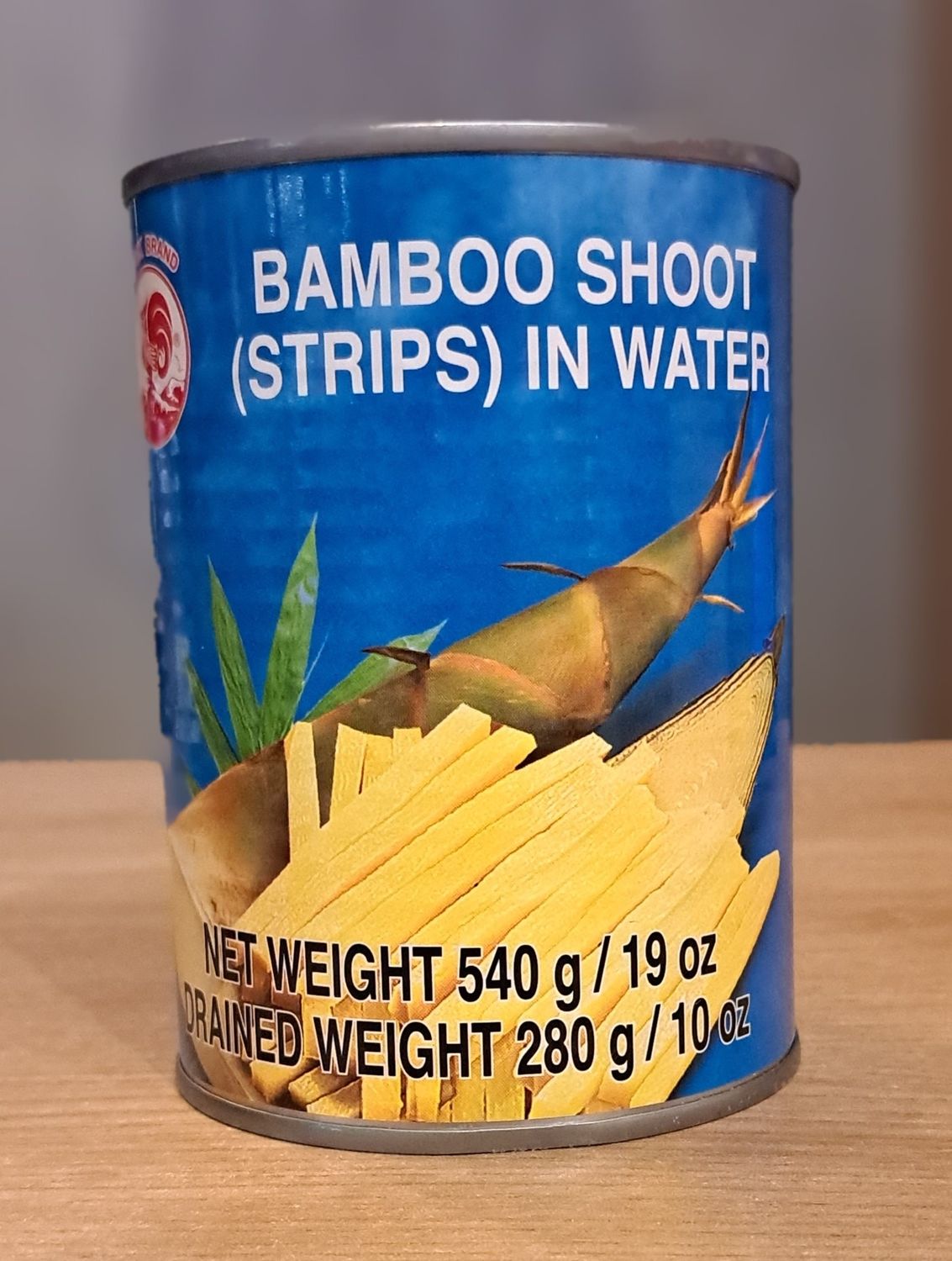 Cock Brand Bamboo Shoot Strip in Water (540g)