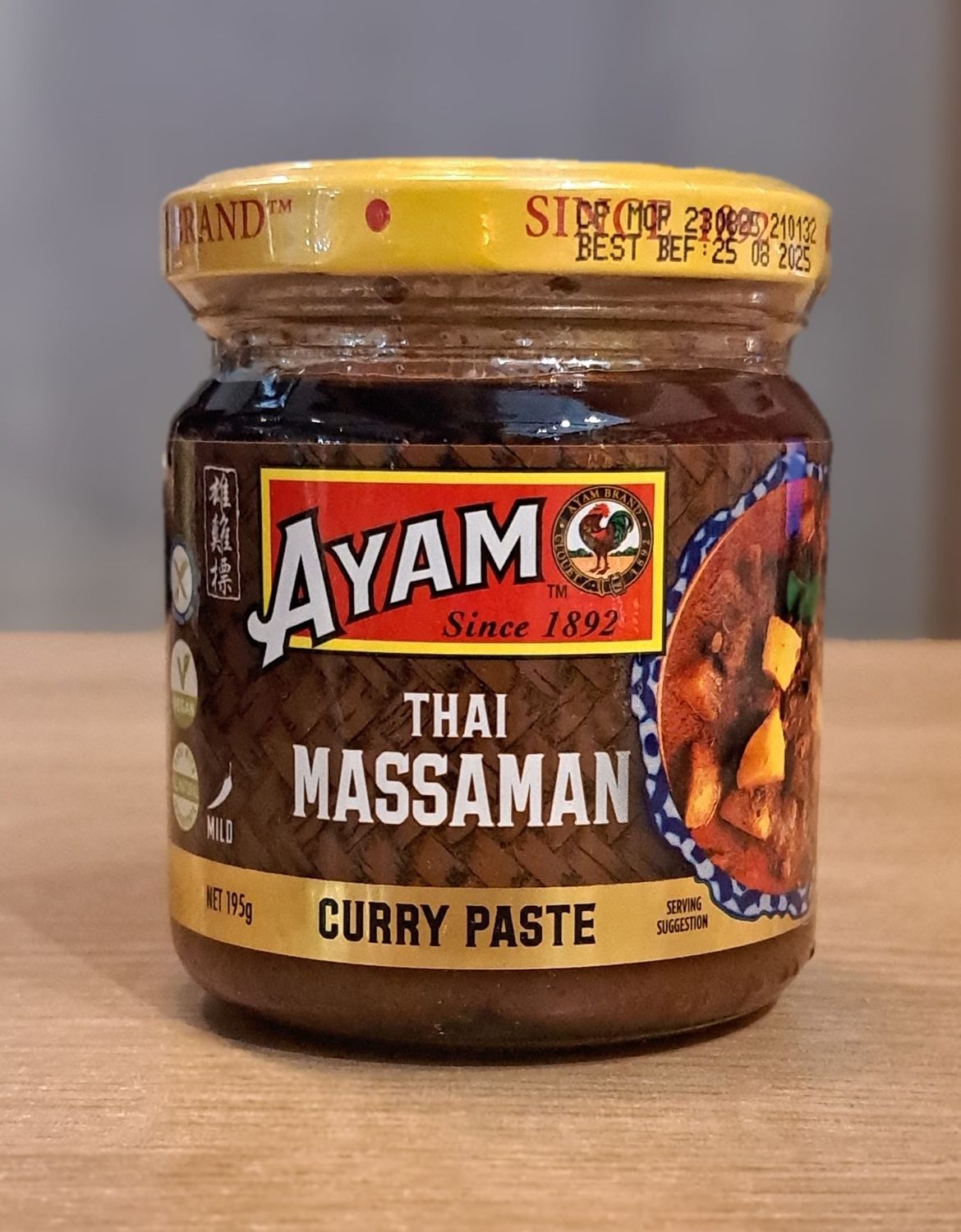 Ayam Thai Massaman Paste (195g)