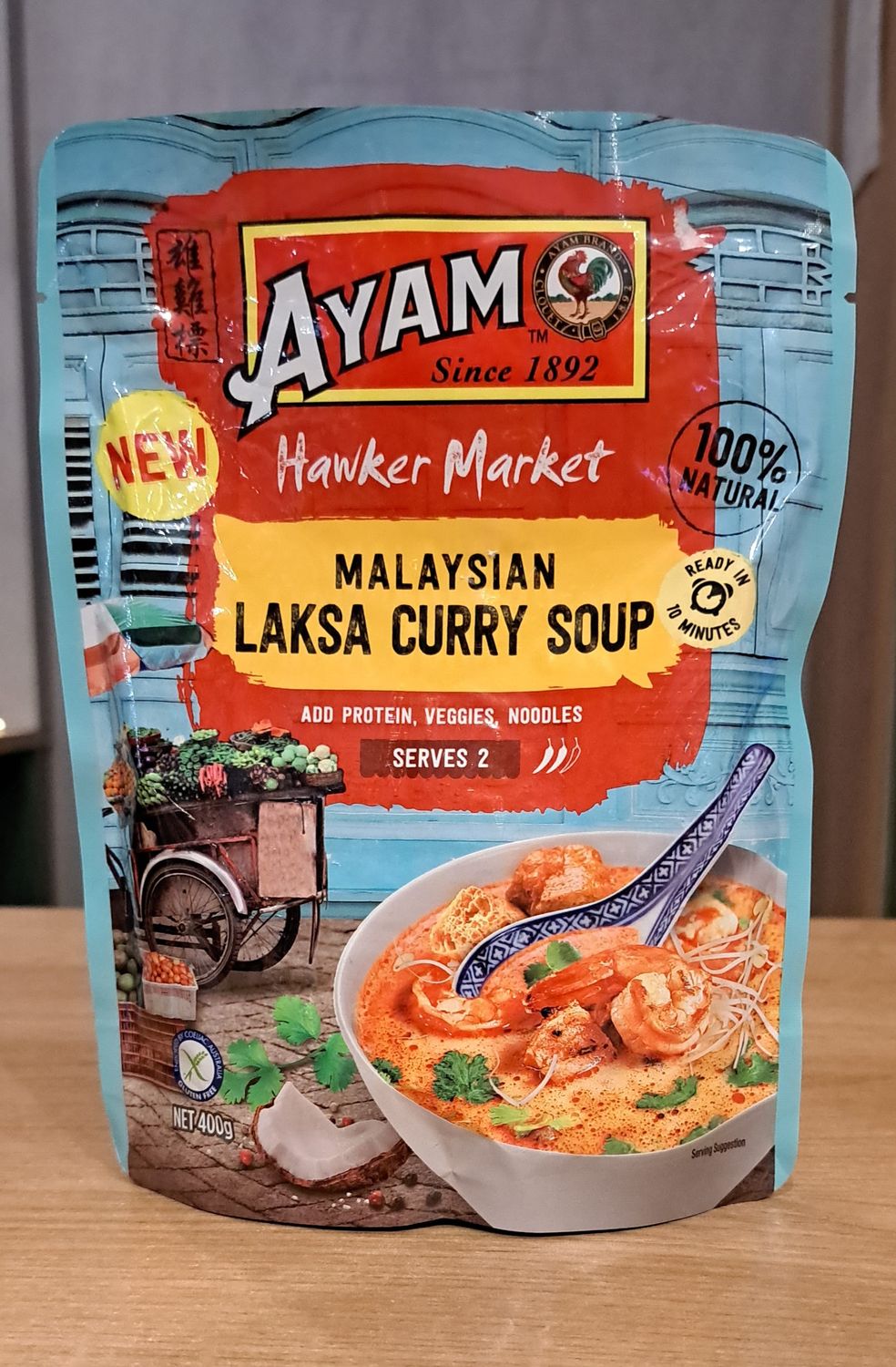Ayam Malaysia Laksa Curry Soup (400g)