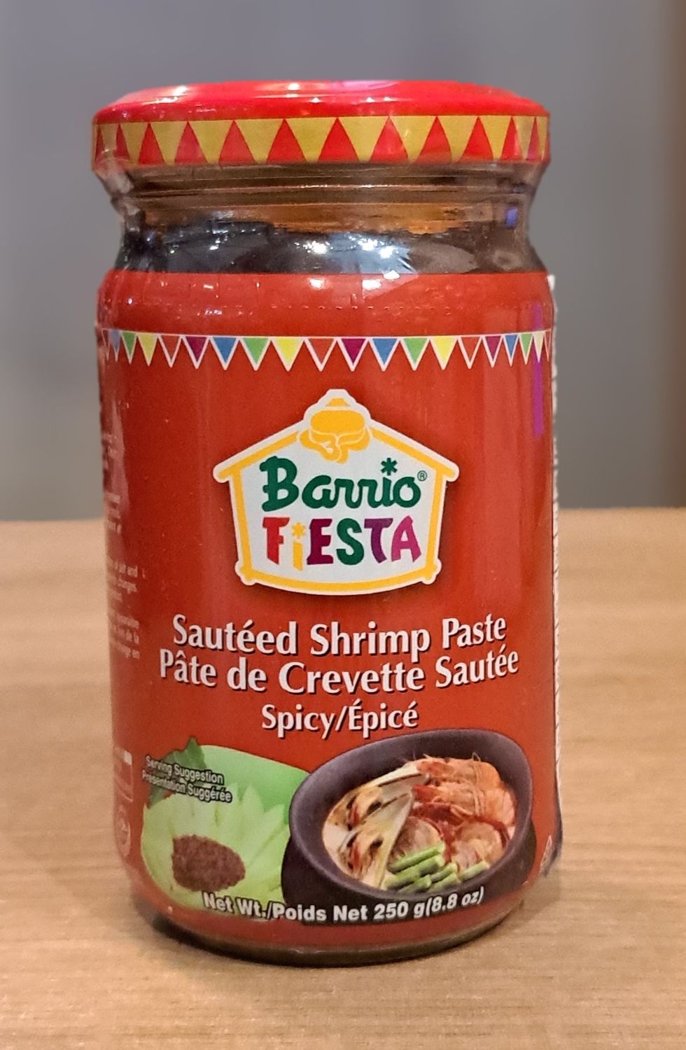 Barrio Fiesta Sautéed Shrimp Paste Spicy (250g)