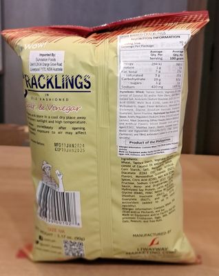 Oishi Ribbed Crackling (90g)