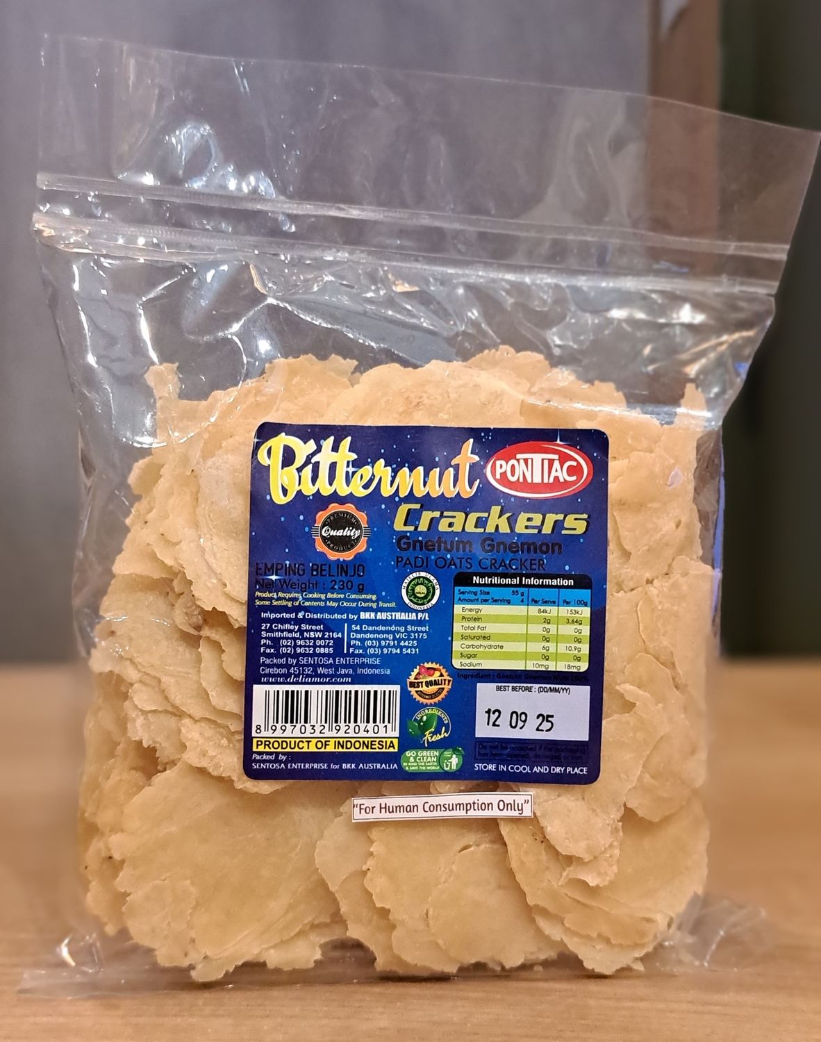BitterNut Crackers (230g)