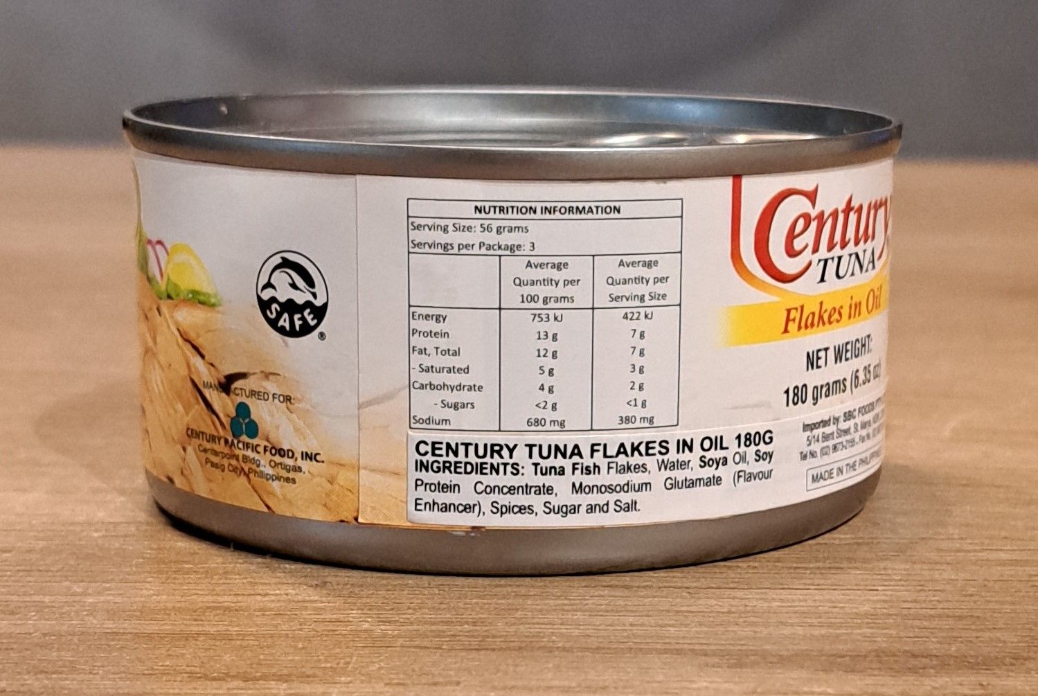 Century Tuna Flakes in Oil (180g)