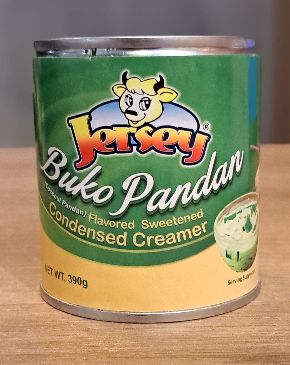 Jersey Buko Pandan Sweetend Condenser Creamer (390g)