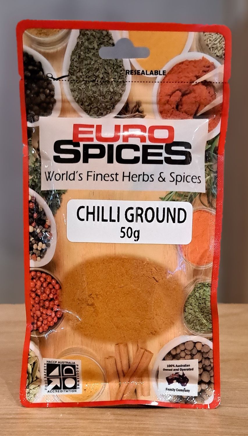 Euro Spice Chilli Ground (50g)