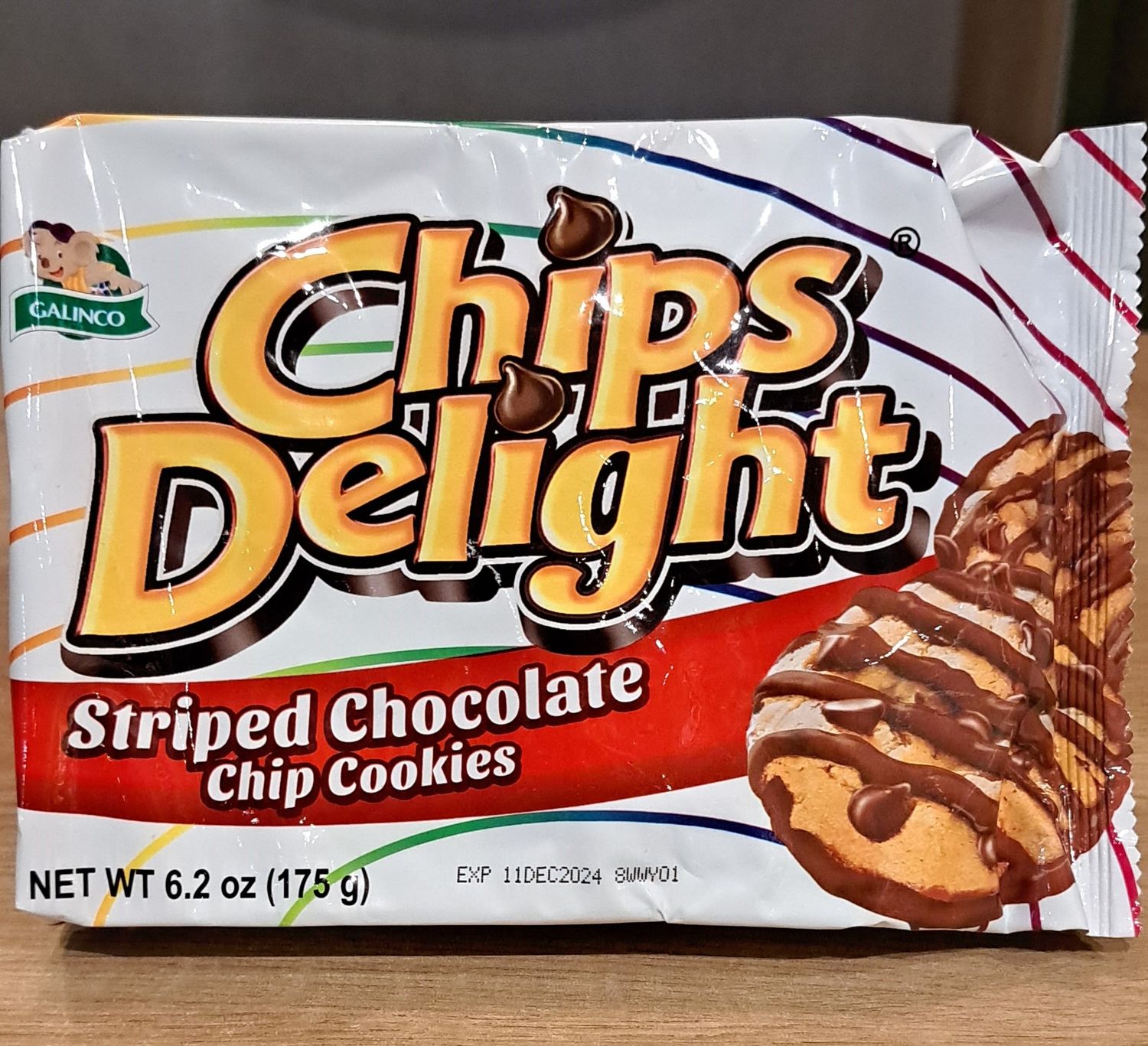 Chips Delight Striped Chocolate Chip Cookies (175g)
