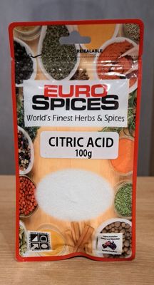 Euro Spice Citric Acid (100g)