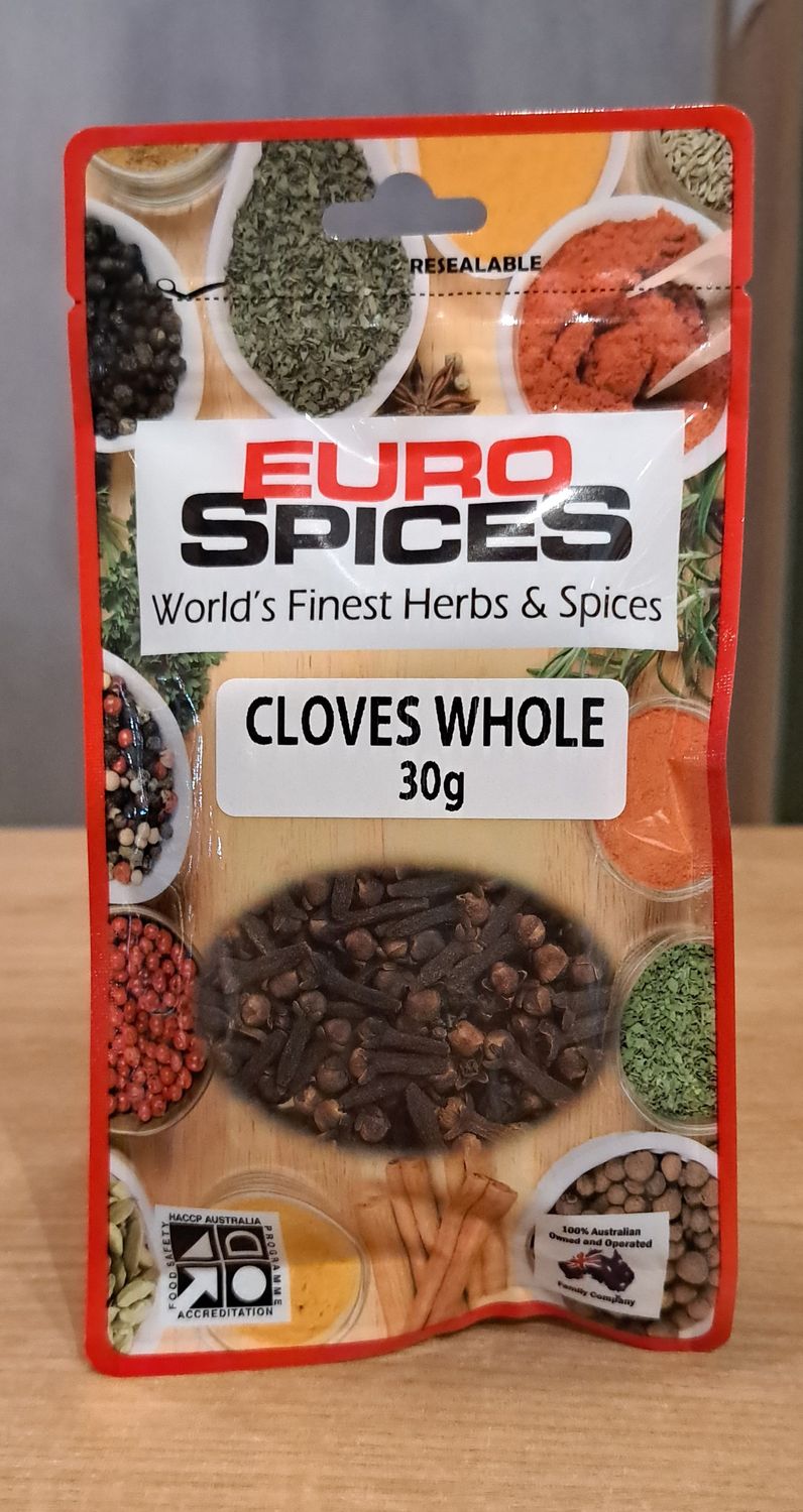 Euro Spice Cloves Whole (30g)
