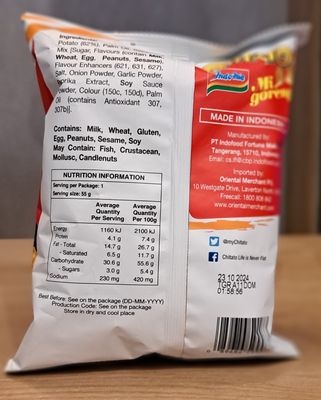 Chitato Potato Chips Migoreng (55g)