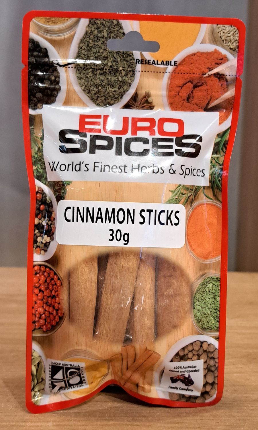 Euro Spice Cinnamon Sticks (30g)