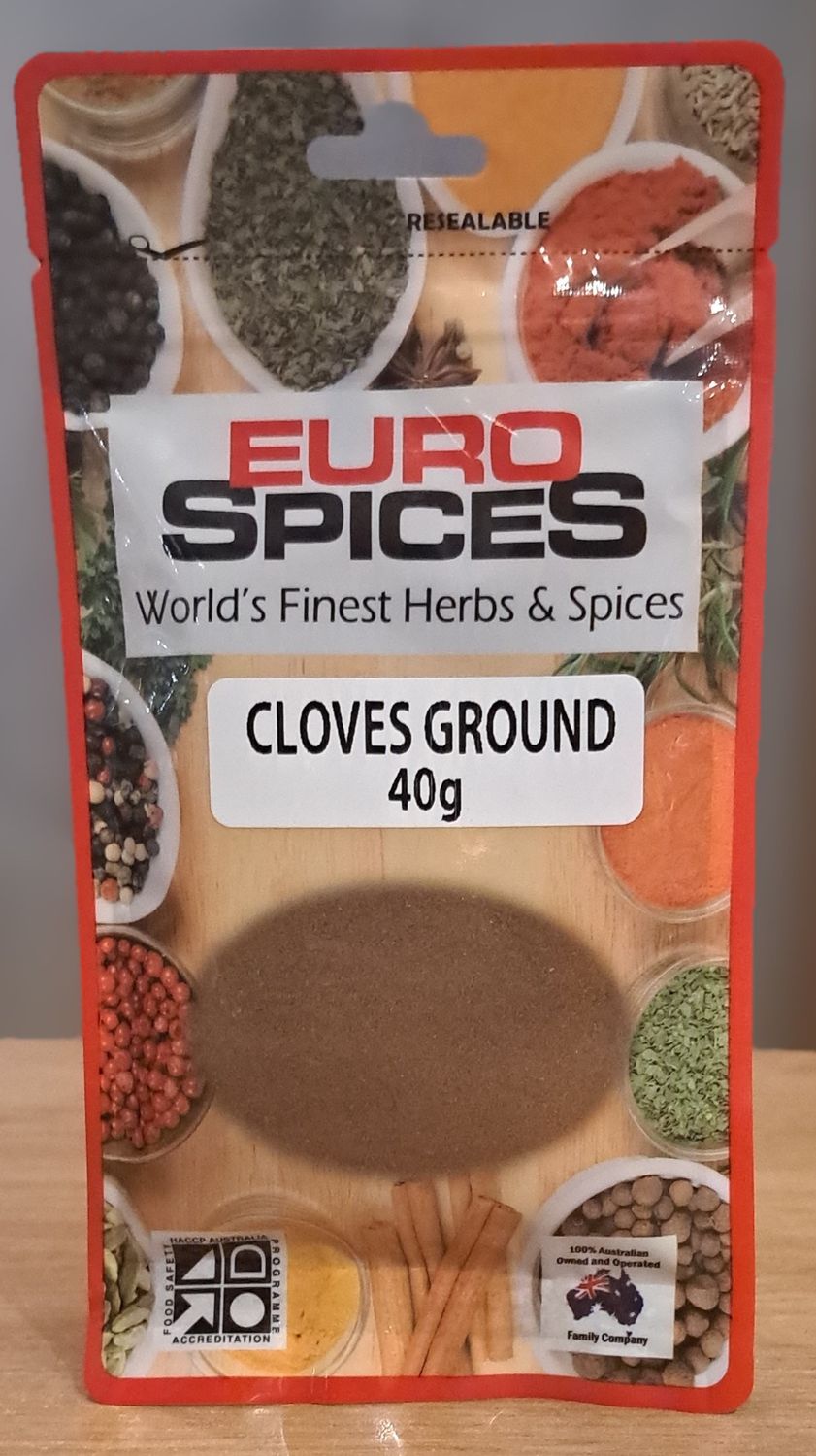 Euro Spice Cloves Ground (40g)