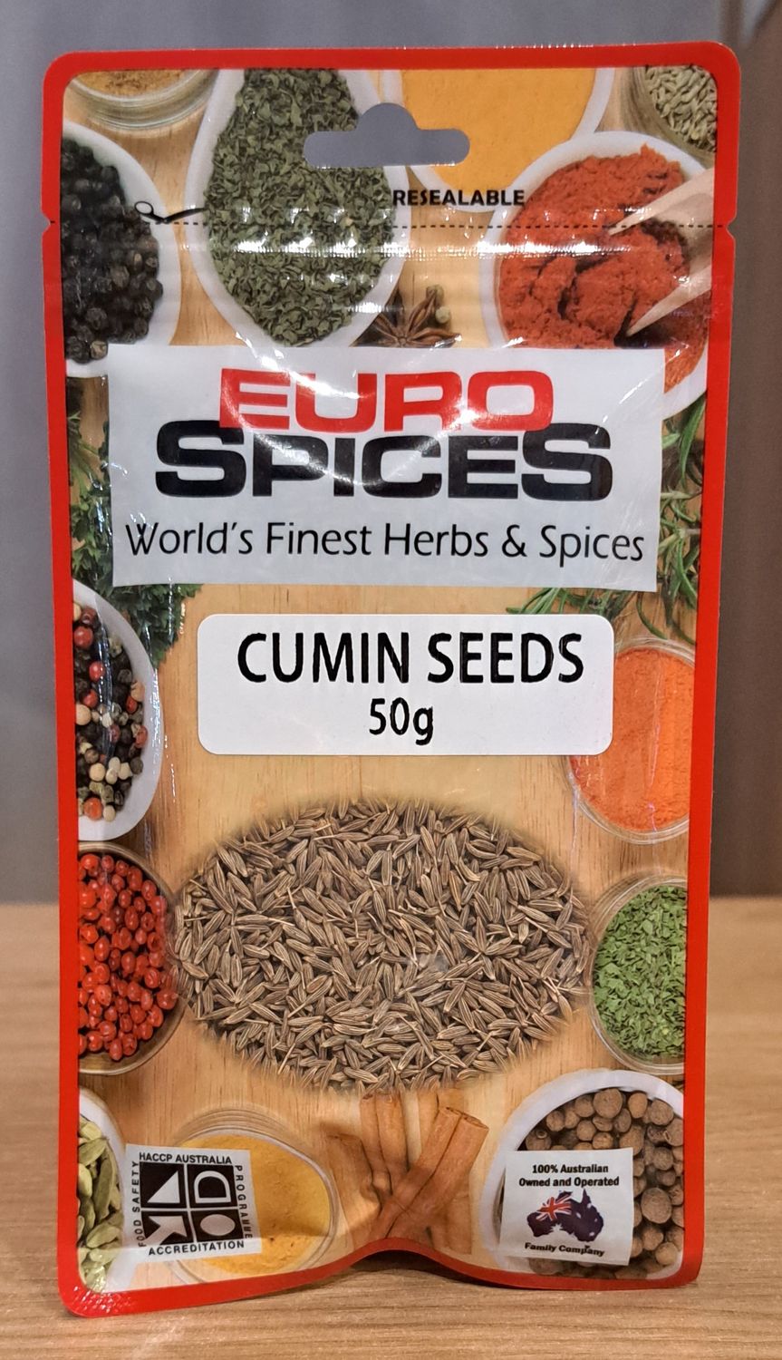 Euro Spice Cumin Seeds (50g)