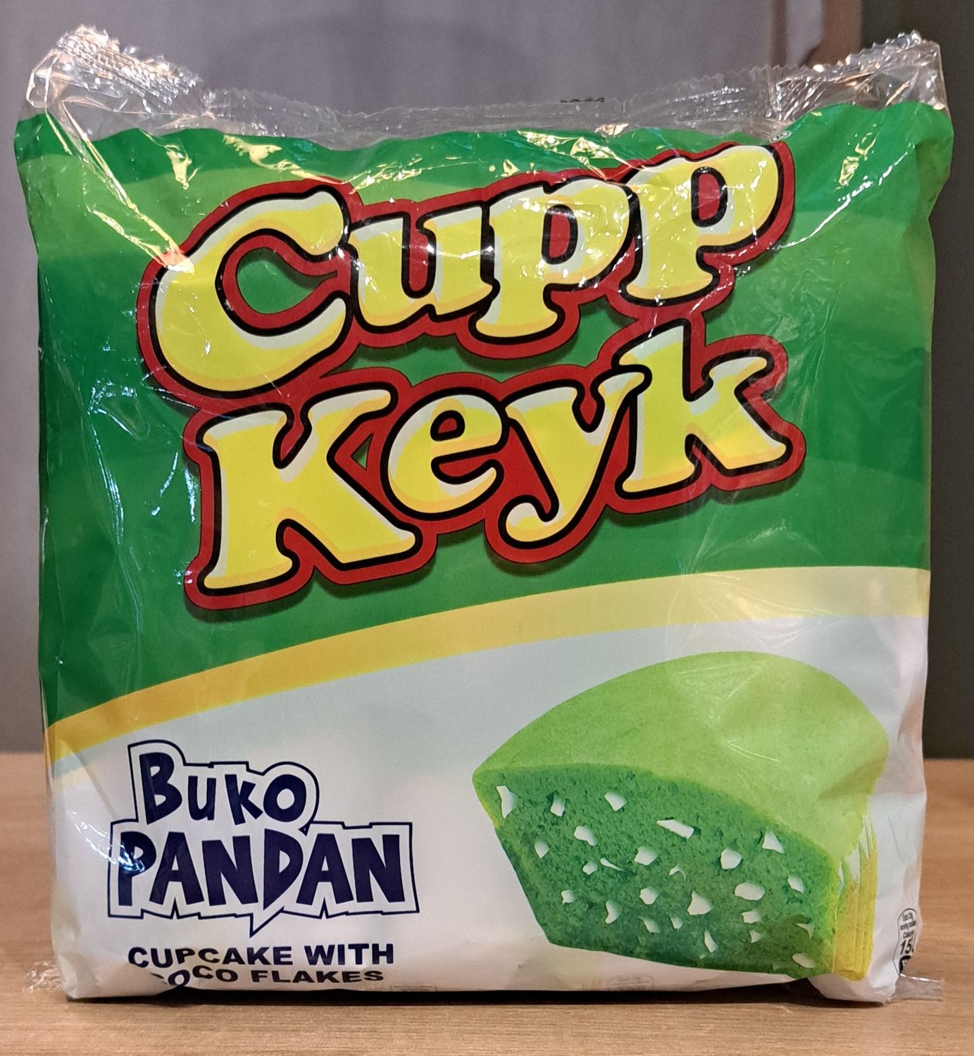 Cupkeyk Buko Pandan (10x34g)