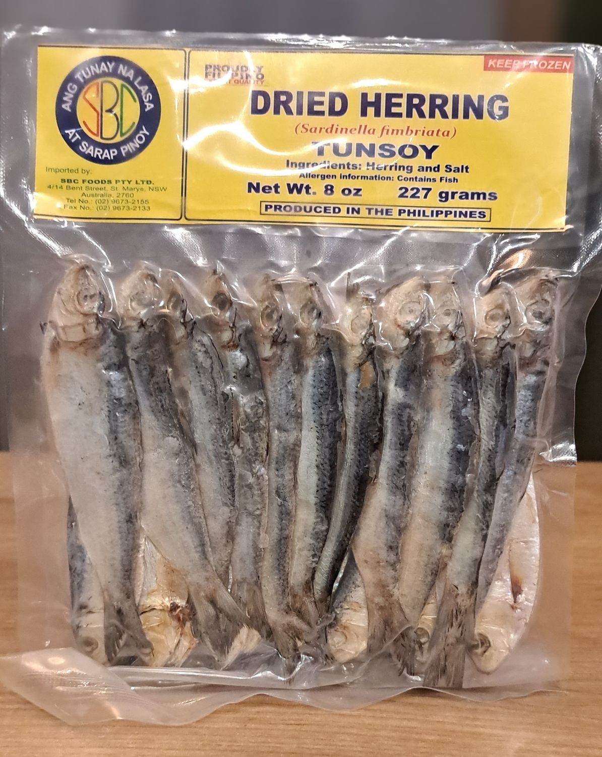 SBC Dried Herring Tunsoy (200g)